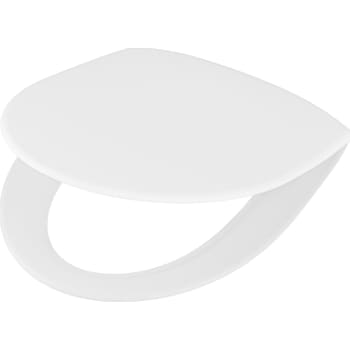 [614548500] Ifö Spira hårdt sæde, hvid, qr og faste beslag, krom