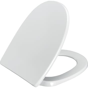 [615006000] Pressalit 752 hvid med soft close og universal beslag