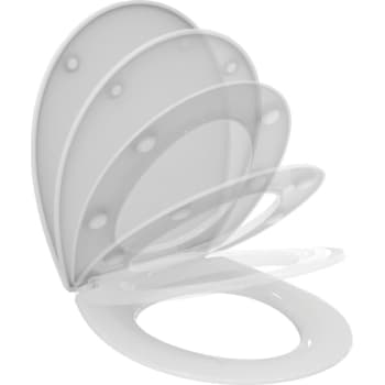 [615322300] IS Eurovit toiletsæde m/plastbeslag softclose model sandwich