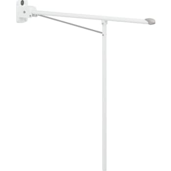 [615722380] Pressalit Value Toiletstøtte med kort ben 800 mm, hvid