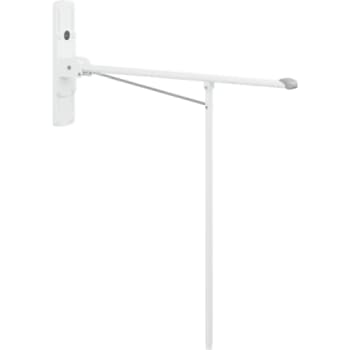 [615722410] Pressalit Value Toiletstøtte med ben, højderegulerbar. hvid