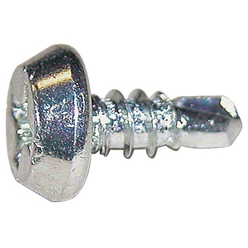 [892449153] Ventilationsskrue elforzinket 3,5x9,5mm - pr. 1000 stk.