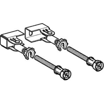 [617069035] Geberit Duofix hjørnebeslag