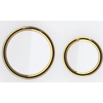 [617080060] Geberit Sigma 21 betjeningsplade i hvid/messing