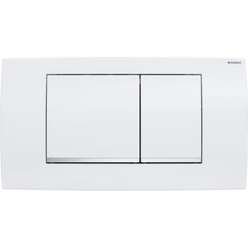 [617082200] Betjeningsplade Twinline 30, Plast, Alpin-hvid