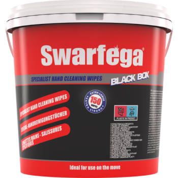 [882890369] Swarfega renseserviet, Black dispenser box, 150 stk.