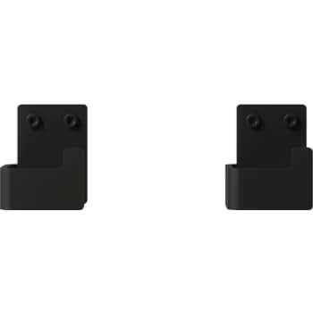 [930235774] Nichba badeværelseskrog 2 stk. sort pulverlakeret 