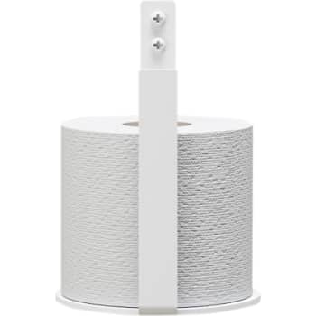 [930235785] Nichba ekstra toiletrulleholder hvid pulverlakeret