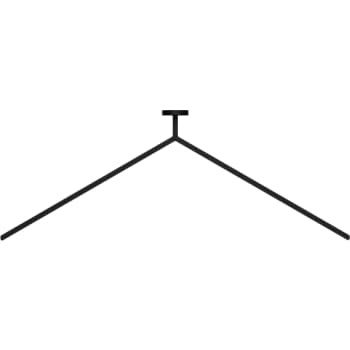 [930235873] Nichba magnetiske bøjler 3 stk. sort pulverlakeret 