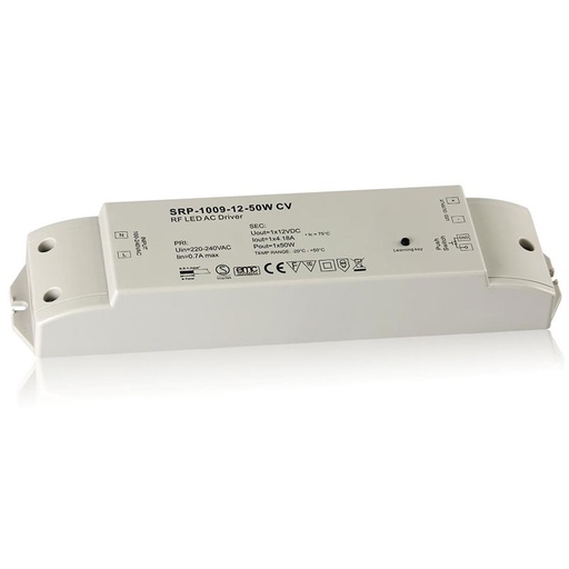 [906003] Dæmpbar LED driver/transformer 12V DC 50W