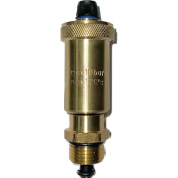 [447155034] Luftudlader med ½" lukkeautomat. Max.: 10 bar / 120 C