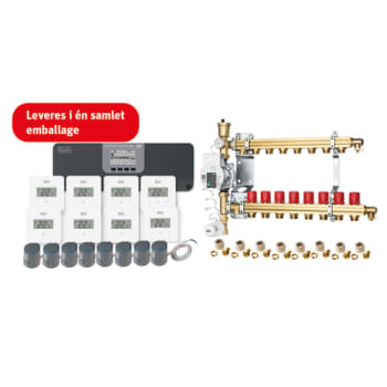 [466212382] Roth Grab and go gulvvarmepakke - 8 rum, 230V