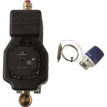 [466221916] Wavin Parallel shunt med isolering og UPM3Hy 15-70 pumpe