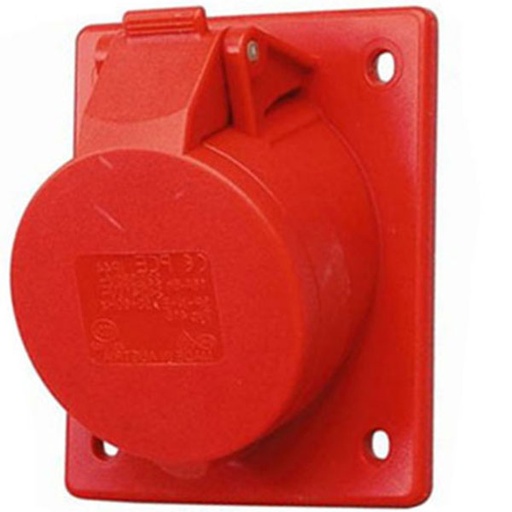 [9315] CEE Indb. Vægudtag 16A/5P