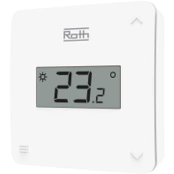 [466397170] Roth Touchline® SL rumtermostat X, hvid