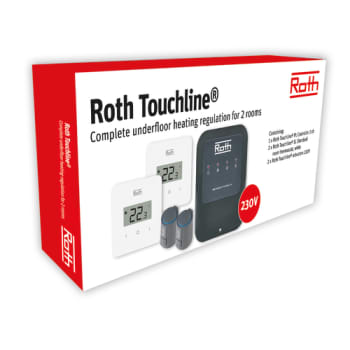 [466397772] Roth rumregulering for 2 rum, komplet sæt