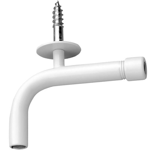 [9439000025] Svanehals M/1 1/4" Skrue - Hvid