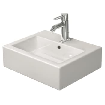 [635482000] Duravit Vero vask 45 cm med hanehul og overløb