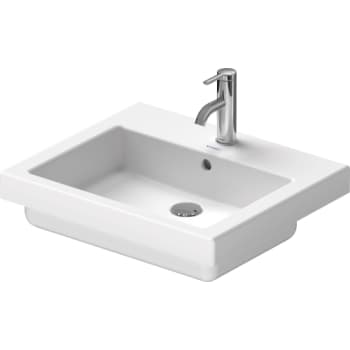 [635916000] Duravit Vero vask 55 cm til nedfældning med hanehul