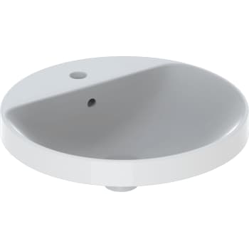 [636112000] variform vask t/indb. rund 48cm, hvid