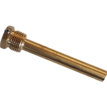 [480678725] Messing dykrør, ½"x63mm, Passer på RF-termometer 48066x-xxx