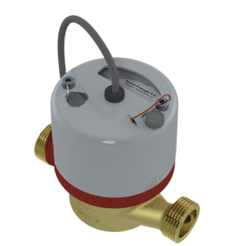 [484591631] Varmtvandsmåler Qn1,5 (Q3 2,5) 110mmx1/2" m/impuls 10L/imp