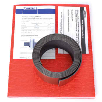 [498851510] WAVIN brand tape 16-110mm t/plastrør sort