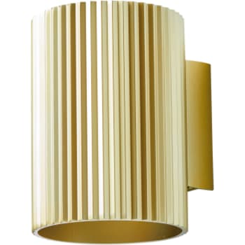 [930232210] Loevschall Sekvens væglampe med up and down lights i messing