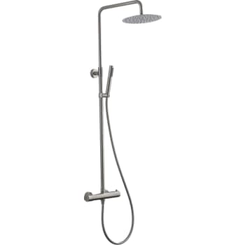 [930232489] Lavabo Safira komplet brusesæt, Poleret rustfrit stål