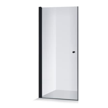 [930232539] Straight doors Viktorija 1/2, black profiles 80x200cm