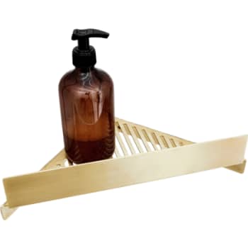 [930234399] Bastant Design hjørne shampoohylde i messing