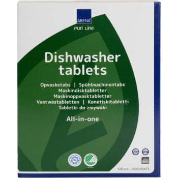 [881892143] Abena Puri-Line all-in-one opvasketabs, uden klor, 120 stk.