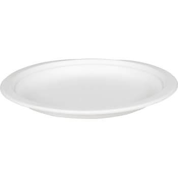 [881895730] Abena Gastro tallerken, nature, Ø18 cm, 50 stk.