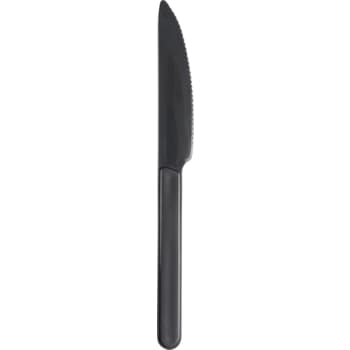 [881895805] Kniv plastik PP koksgrå 18,7cm flergangs 50stk