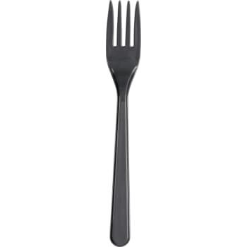 [881895815] Gaffel plastik PP koksgrå 17,8cm flergangs 50stk