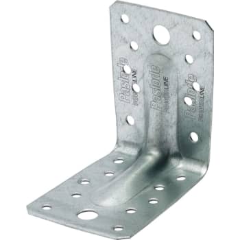 [890000020] Vinkelbeslag V2 m/rib, 90 x 90 x 65 x 1,5 mm, FZB, 50 stk.