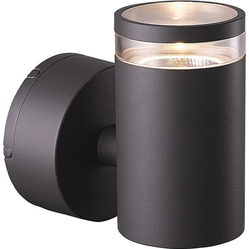 [9977090] Væglampe Eklof I, 6W Grå