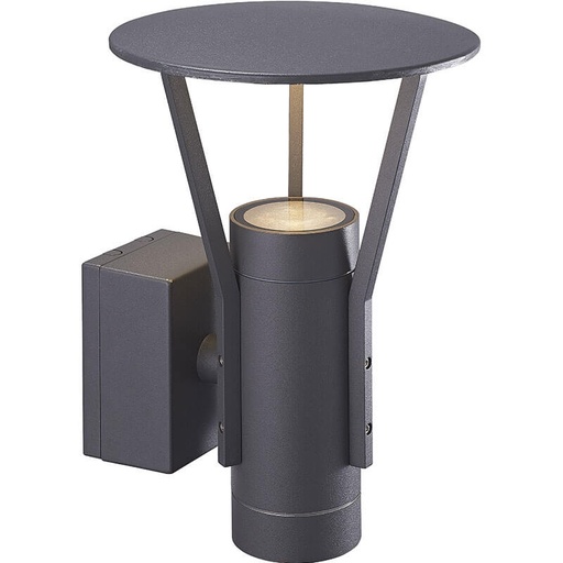 [9977133] Væglampe Eklof V Top 2x4,5W Grå