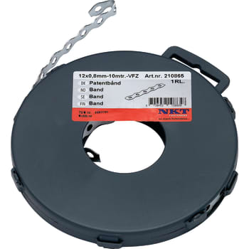 [892449446] Patentbånd 12,0 x 0,8 mm, FZB,10 m