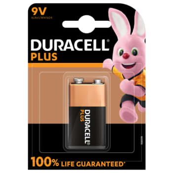 [8494105487] Duracell Plus Power batteri, 6LR61, 9 V, 1 stk.