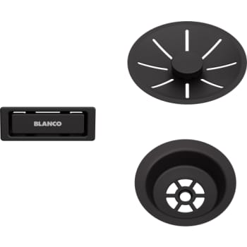[930225852] BLANCO AFLØB INFINO SORT MAT 1X3,5''UXI