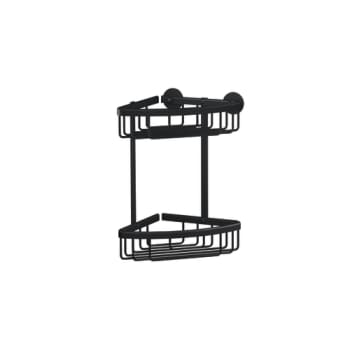 [930228592] tesa® Aluxx Hjørne trådkurv dobbelt sort - inklusive lim