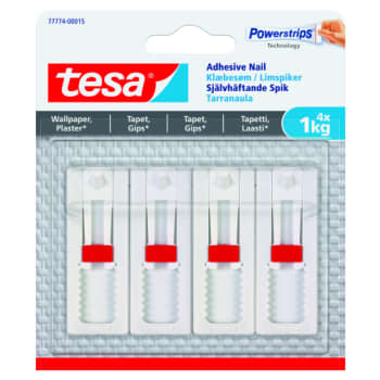 [930228643] tesa® Klæbesøm 4 x 1kg Justerbar til tapet eller gips