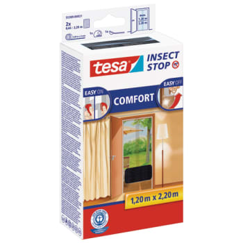 [930228656] Insektnet Comfort døre 2,2mx1,2m sort