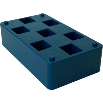 [930228830] Knudsen K-Klods 45C, 20 x 45 x 80 mm, blå, 100 stk.