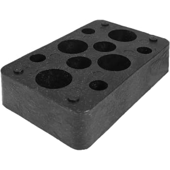 [930228843] Knudsen K-Klods 6T 20 x 50 x 80 mm, sort, 300 stk.