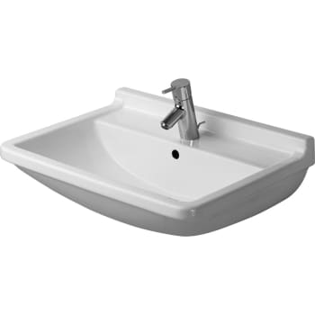 [626707000] Starck 3 vask 60 cm med hanehul
