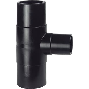 [077714161] GF Stuk/el 160 x 110 mm PE-tee, reduceret, PN10 SDR17