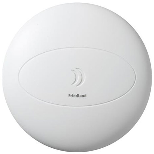 [9590010035] Ringeklokke Boston m. 3 toner - hvid