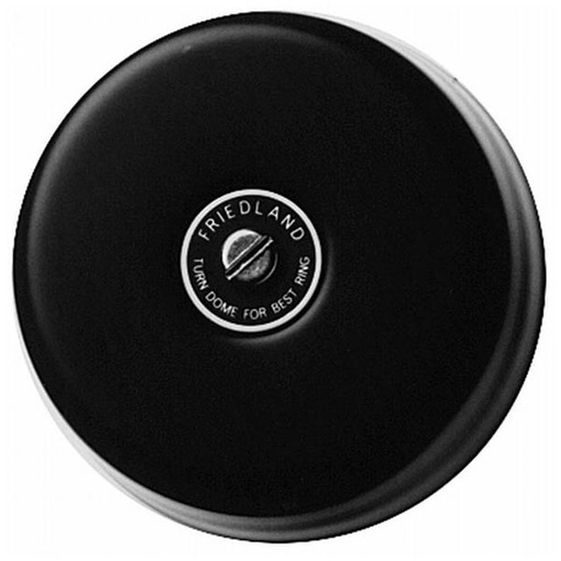 [9590079209] Ringeklokke Underdome 8V AC - sort